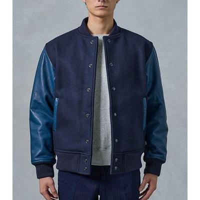 桃太郎ジーンズ（MOMOTARO JEANS） メルトン×レザー スタジャン