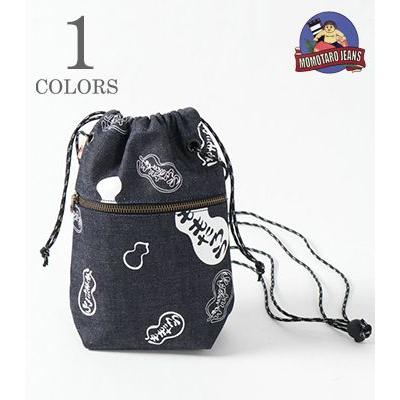 桃太郎ジーンズ（MOMOTARO JEANS） 11.5oz. ムラ糸デニム 桃太郎柄