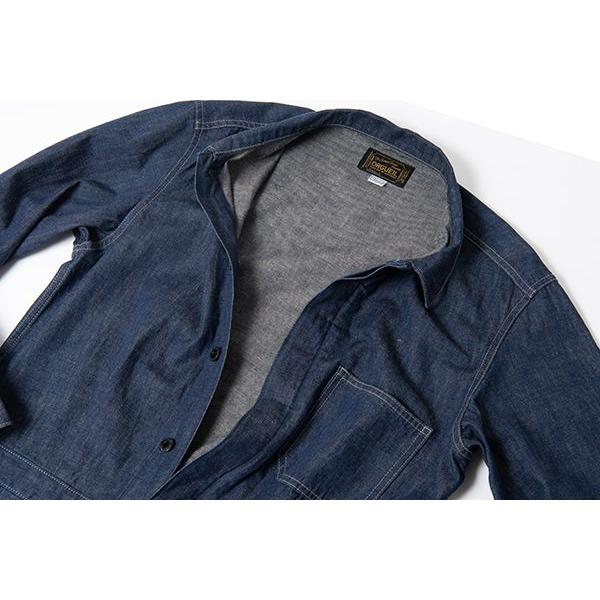 オルゲイユ  10oz.スラブデニム ワークオールインワン ORGUEIL Denim Work AllIn One   OR-1135の画像