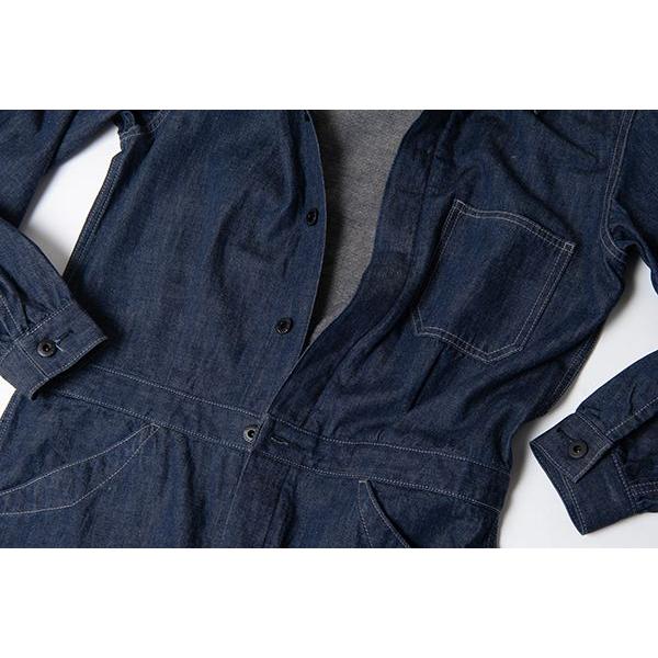 オルゲイユ  10oz.スラブデニム ワークオールインワン ORGUEIL Denim Work AllIn One   OR-1135の画像