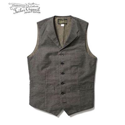 オルゲイユ ジレ 40 オルゲイユ|ORGUEIL ベスト ジレ Moleskine Gilet OR-4049A : ORGAN