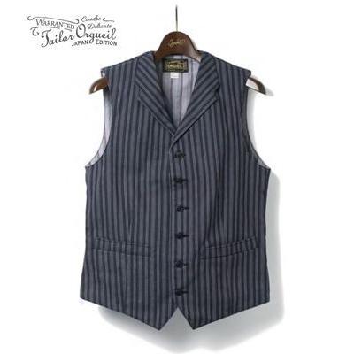 ORGUEIL（オルゲイユ） ベスト ジレ ORGUEIL French Stripe Gilet OR