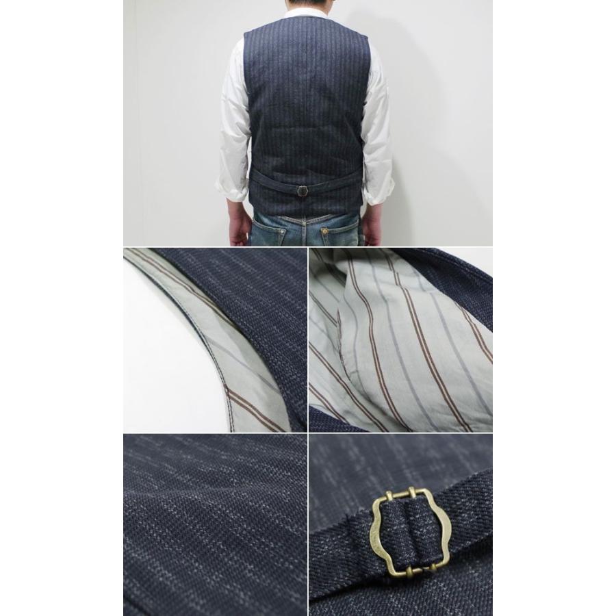 ORGUEIL オルゲイユ ベスト ジレ French Stripe Gilet OR-4131A1