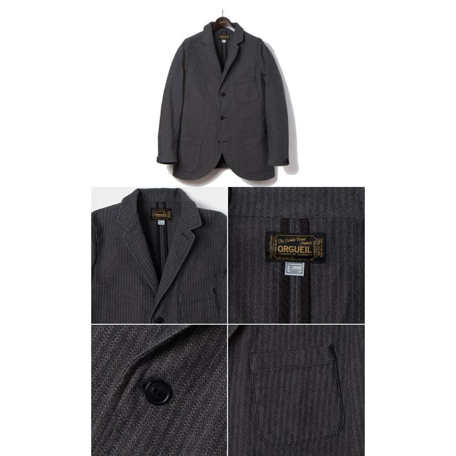 ORGUEIL（オルゲイユ） クラシックヘリンボーン ワークジャケット