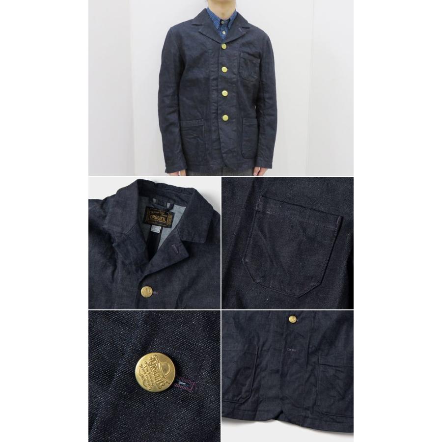 ORGUEIL（オルゲイユ） 12oz. デニム サックジャケット ORGUEIL Denim