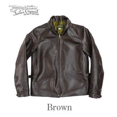 ORGUEIL オルゲイユ ホースレザー ジッパーコサックジャケット