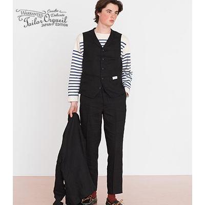 ORGUEIL（オルゲイユ） リネンヘンプ サックジャケット ORGUEIL Black