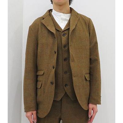 オルゲイユ ラバットツイード サックコート ORGUEIL Lovat Tweed 