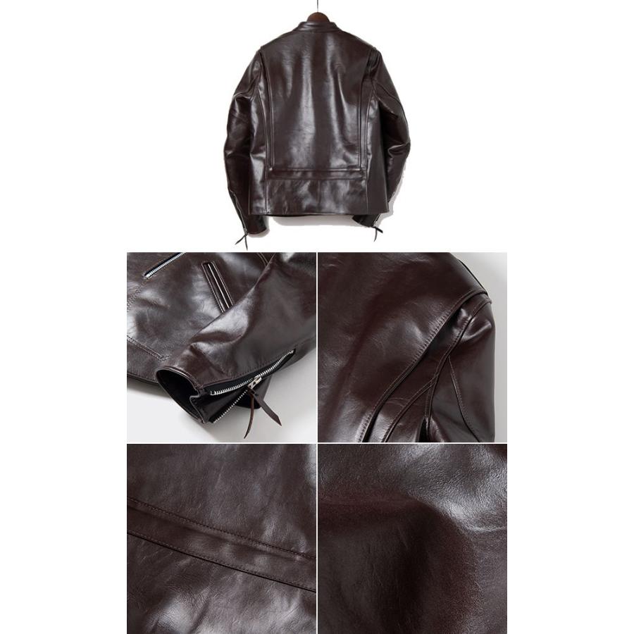 ORGUEIL（オルゲイユ） 10周年 ホースハイド アビエーター レザー