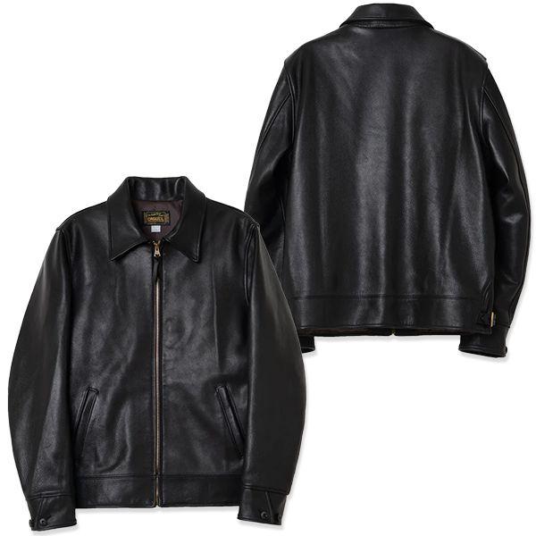 オルゲイユ ステアオイルレザー コサックジャケット ORGUEIL Steer Oil Cossack Jacket OR-4317-44の画像