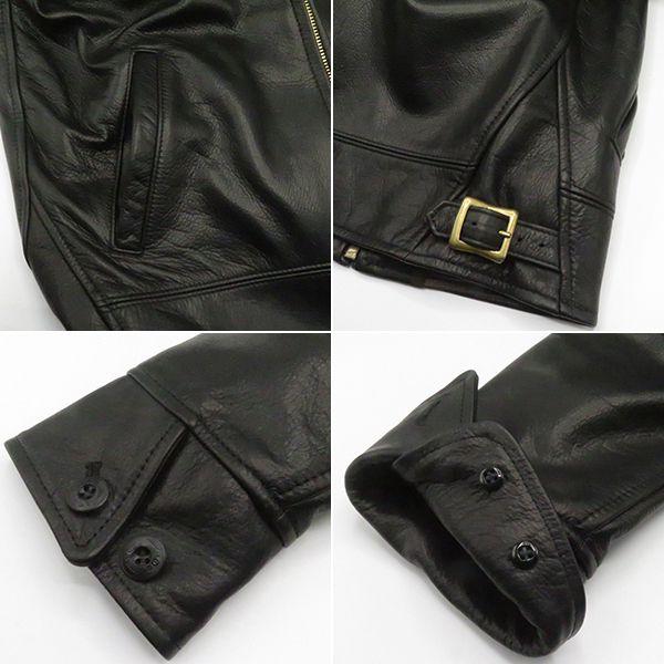 オルゲイユ ステアオイルレザー コサックジャケット ORGUEIL Steer Oil Cossack Jacket OR-4317-44の画像