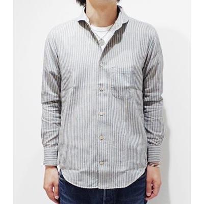 ORGUEIL（オルゲイユ） 長袖 ワークシャツ ORGUEIL Blue Stripe