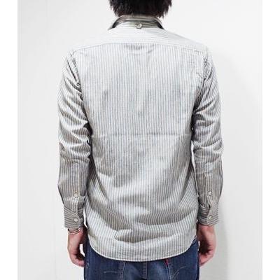 ORGUEIL（オルゲイユ） 長袖 ワークシャツ ORGUEIL Blue Stripe