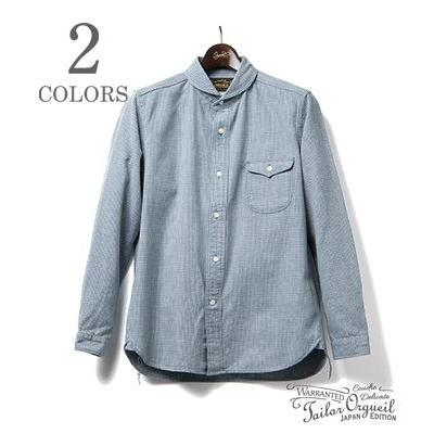 ORGUEIL オルゲイユ 長袖 ワークシャツ Stripe Shawl Collar Shirt OR 