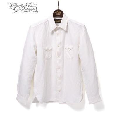 オルゲイユ 長袖 ワークシャツ ORGUEIL Silk Classic Work Shirt OR-5018｜organweb