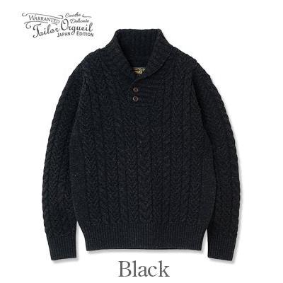 ORGUEIL（オルゲイユ） ウール ケーブル編み セーター ORGUEIL Aran