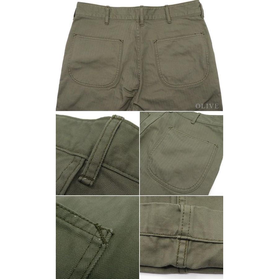 フェローズ ヘリンボーンツイル ユーティリティ ワークパンツ PHERROW'S M-41 TYPE U.S.M.C. HBT PANTS P-41-HBT｜organweb｜12