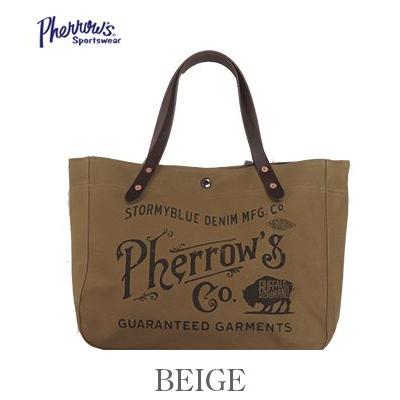 Pherrow's（フェローズ） ウォバッシュ キャンバス トートバッグ
