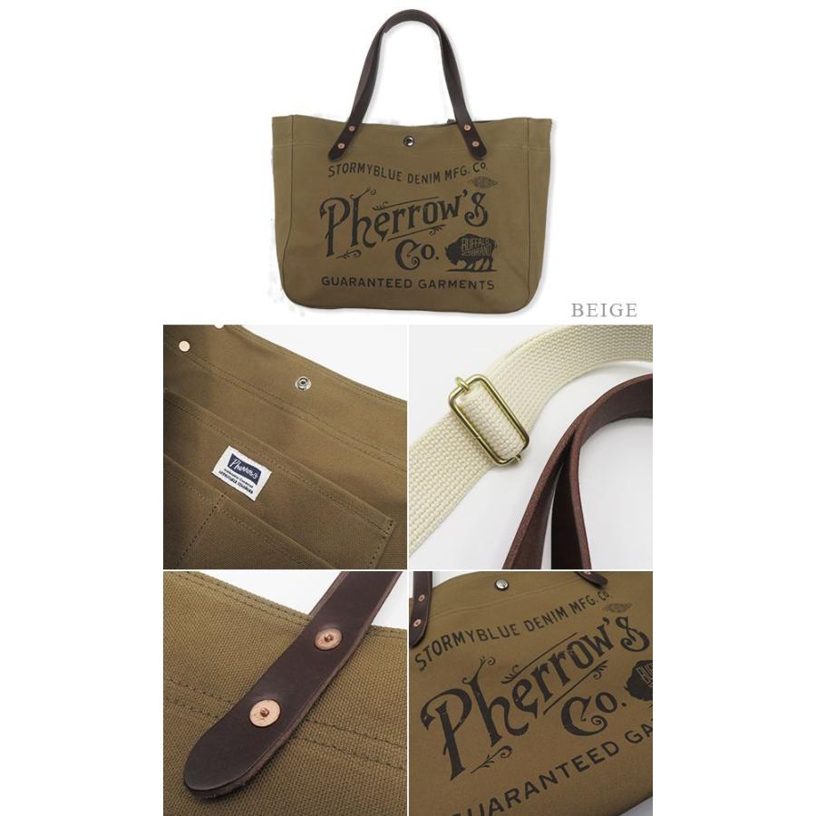 Pherrow's（フェローズ） ウォバッシュ キャンバス トートバッグ