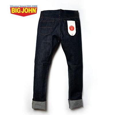 Big John ビッグジョン 15.5oz. 藍聖セルビッチデニム スリム 