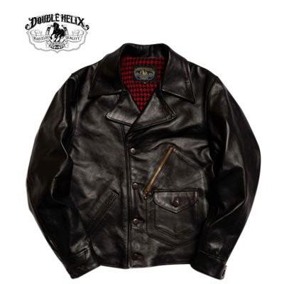 DOUBLE HELIX ダブルヘリックス セミアニリン 茶芯 ホースハイド