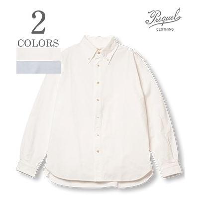 プリクエル HOMAGE 1907 長袖 ボタンダウンシャツ PREQUEL Suvin