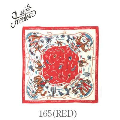 SUGAR CANE ミスターフリーダム 大判 セルヴィッチバンダナ MR.FREEDOM