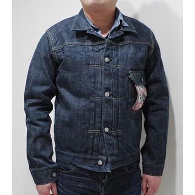 suger cane 江戸藍デニムジャケット ワンウォッシュ サイズ38 SUGAR CANE(シュガーケーン) デニムジャケット 砂糖黍製 14oz