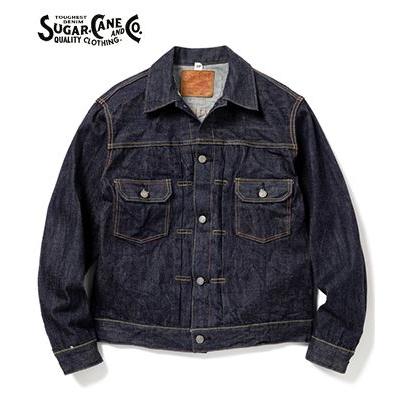 オ*ロ様 SUGAR CANE SC11953 size42 デニムジャケット2 SUGAR CANE シュガーケーン 2ndタイプ デニムジャケット 14.25oz DENIM