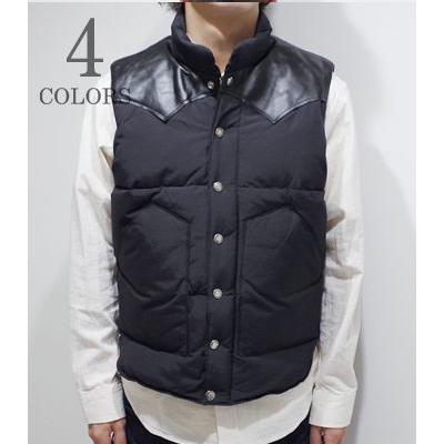 SUGAR CANE シュガーケーン レザーヨーク ダウンベスト LEATHER YOKE