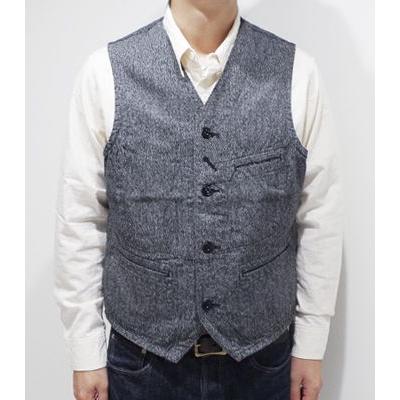 SUGAR CANE シュガーケーン ワークベスト 9oz.COTTON COVERT WORK VEST