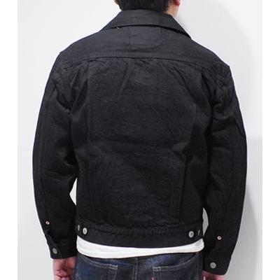 【SUGAR CANE】 シュガーケーン 2nd ブラック デニムジャケット SUGAR CANE シュガーケーン ブラックデニムジャケット エイジング