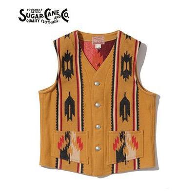 美品 SUGAR CANE シュガーケーンネイティブ アメリカン ベスト 楽天市場】SUGAR CANE シュガーケーン ベスト NATIVE AMERICAN
