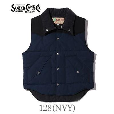 シュガーケーン 中綿 パディングベスト  SUGAR CANE T/C PADDING VEST SC15400｜organweb｜02