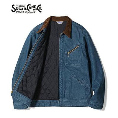 SUGAR CANE シュガーケーン ブロークンデニム ワークジャケット BROKEN