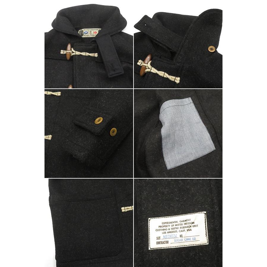 ミスターフリーダム SUBMARINER 30oz. HBT ウール フェアウォ―ター SUGAR CANE×Mr.FREEDOM 30oz HBT WOOL FAIRWATER DUFFLE COAT SC15636の画像
