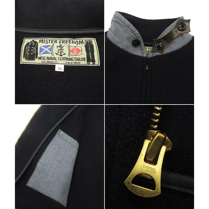 ミスターフリーダム SUBMARINER 26oz.ウールメルトン バラクーダ SUGAR CANE×Mr.FREEDOM 26oz.WOOL MELTON BARRACUDA SUBJACKET SC15637の画像