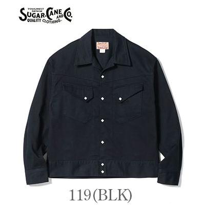 SUGAR CANE シュガーケーン コットンサテン ウエスタンジャケット 10.5