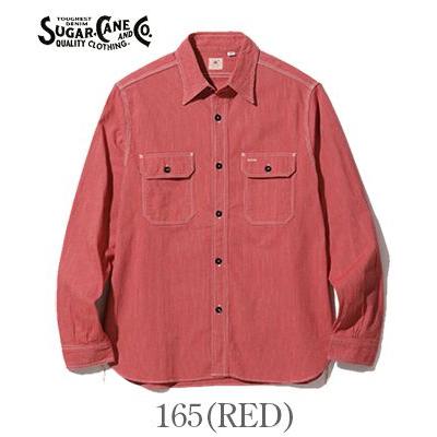 SUGAR CANE シュガーケーン 長袖 ジーンコード ワークシャツ JEAN CORD