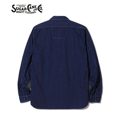 SUGAR CANE シュガーケーン 長袖 ウォバッシュ ワークシャツ 8.5oz