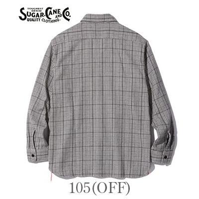 シュガーケーン 長袖 ツイル ネルシャツ SUGAR CANE TWILL CHECK WORK SHIRT SC29148｜organweb｜04