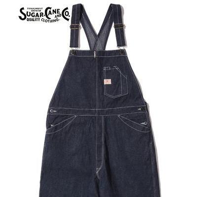 SUGAR CANE シュガーケーン デニム ハイバック オーバーオール