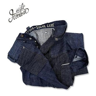 ミスターフリーダム OKINAWA×HAWAII DENIM デニムトラウザー SUGAR CANE ミスターフリーダム OKINAWA×HAWAII DENIM デニム