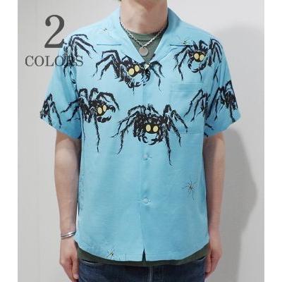 スターオブハリウッド 半袖 オープンカラーシャツ STAR OF HOLLYWOOD TARANTULA OPEN SHIRT SH37875