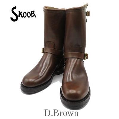 スクーブ グッドイヤーウェルト製 ホースバット エンジニアブーツ