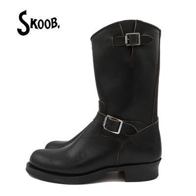 スクーブ グッドイヤーウェルト製 ホースバット エンジニアブーツ スクーブ WANDER ENGINEER BOOTS SKB-009の画像