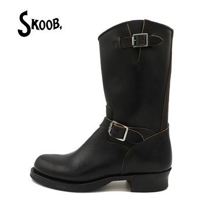 スクーブ グッドイヤーウェルト製 ホースバット エンジニアブーツ