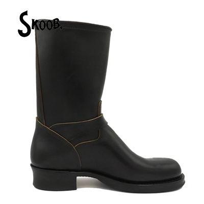 スクーブ グッドイヤーウェルト製 ホースバット エンジニアブーツ スクーブ WANDER ENGINEER BOOTS SKB-009の画像
