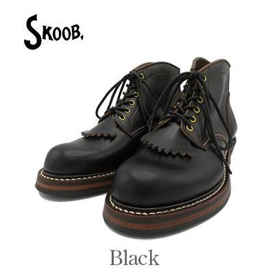 スクーブ グッドイヤーウェルト製 ホーウィンクロムエクセル ワークブーツ スクーブ HIKER 5inch WORK BOOTS SKB-017の画像