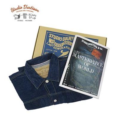 STUDIO D’ARTISAN デニムジャケット STUDIO D'ARTISAN（ステュディオ・ダ・ルチザン） 45周年 徳島蓼正藍